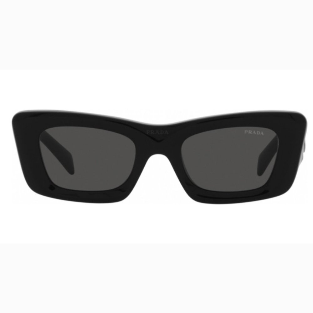 NEW PRADA PR13ZS 1AB5S0 WOMEN PRADA SUNGLASSES PRADA SPR 13Z BLACK PR 13SZ - Picture 3 of 11